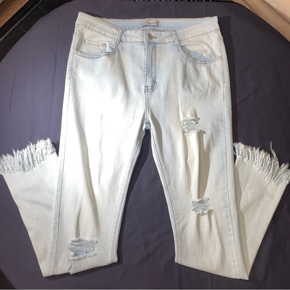 Blue connection ladies jeans size 15/16 - Picture 2 of 6